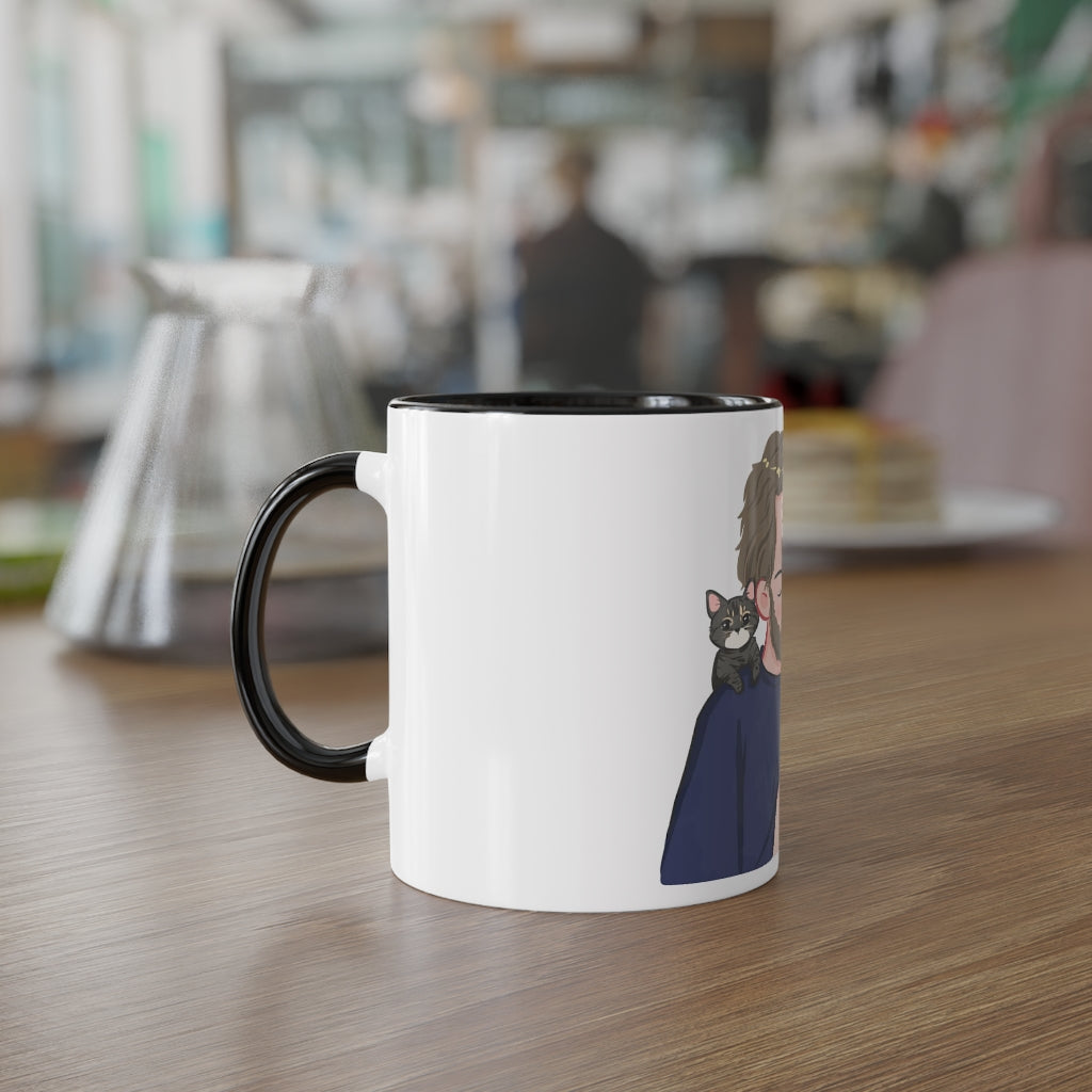 Black Accent Mug