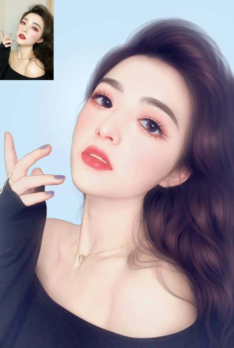 Custom stylized portraits