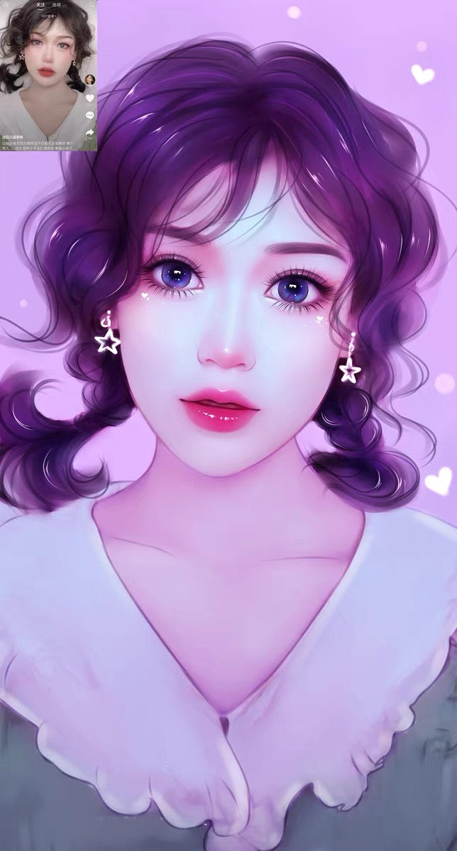 Custom stylized portraits