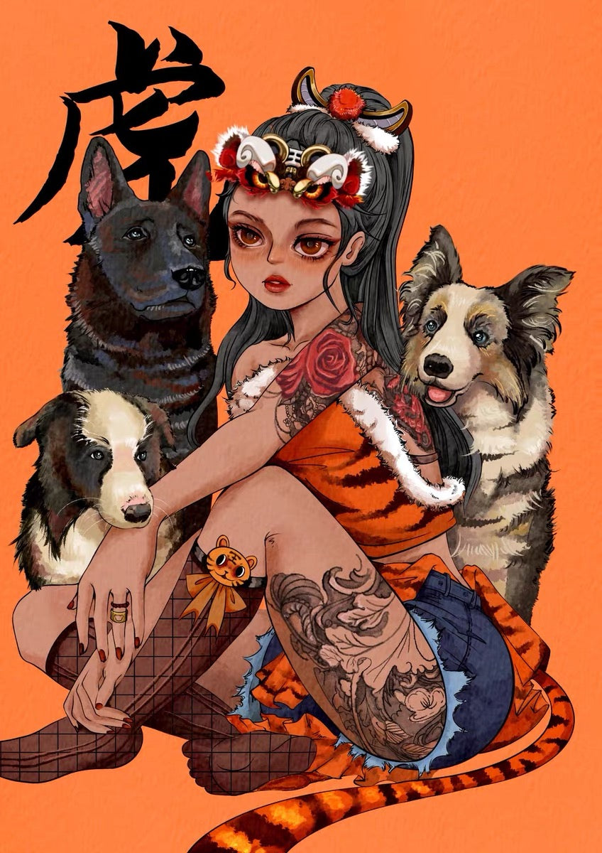 Custom cyberpunk portraits