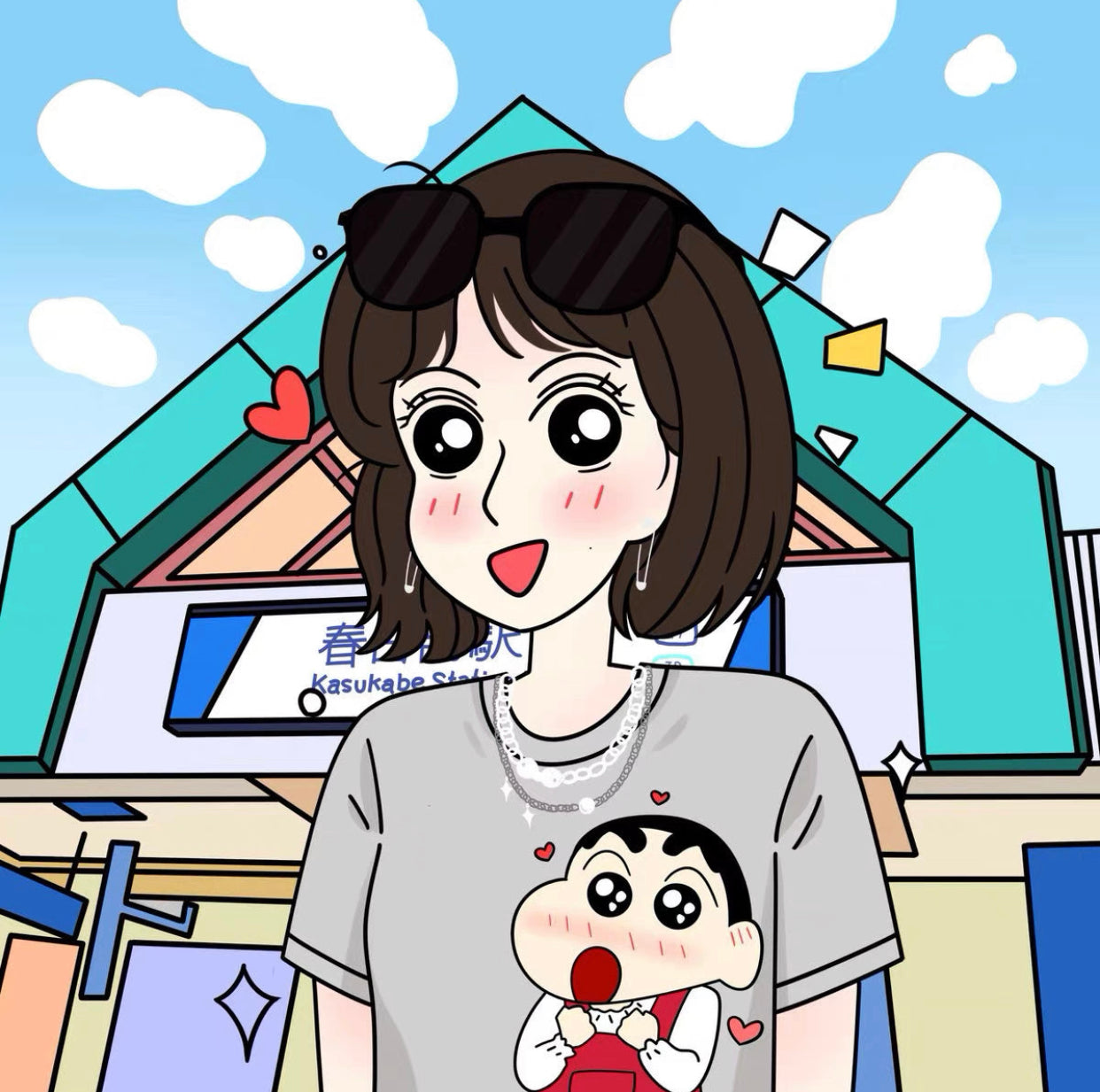 Crayon shin-chan portraits