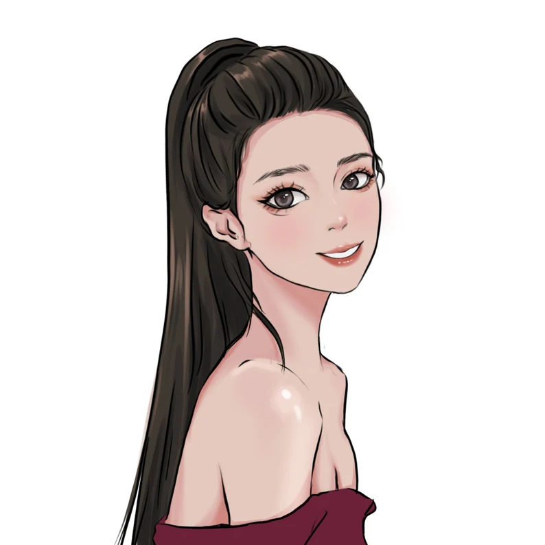 Custom romantic portraits