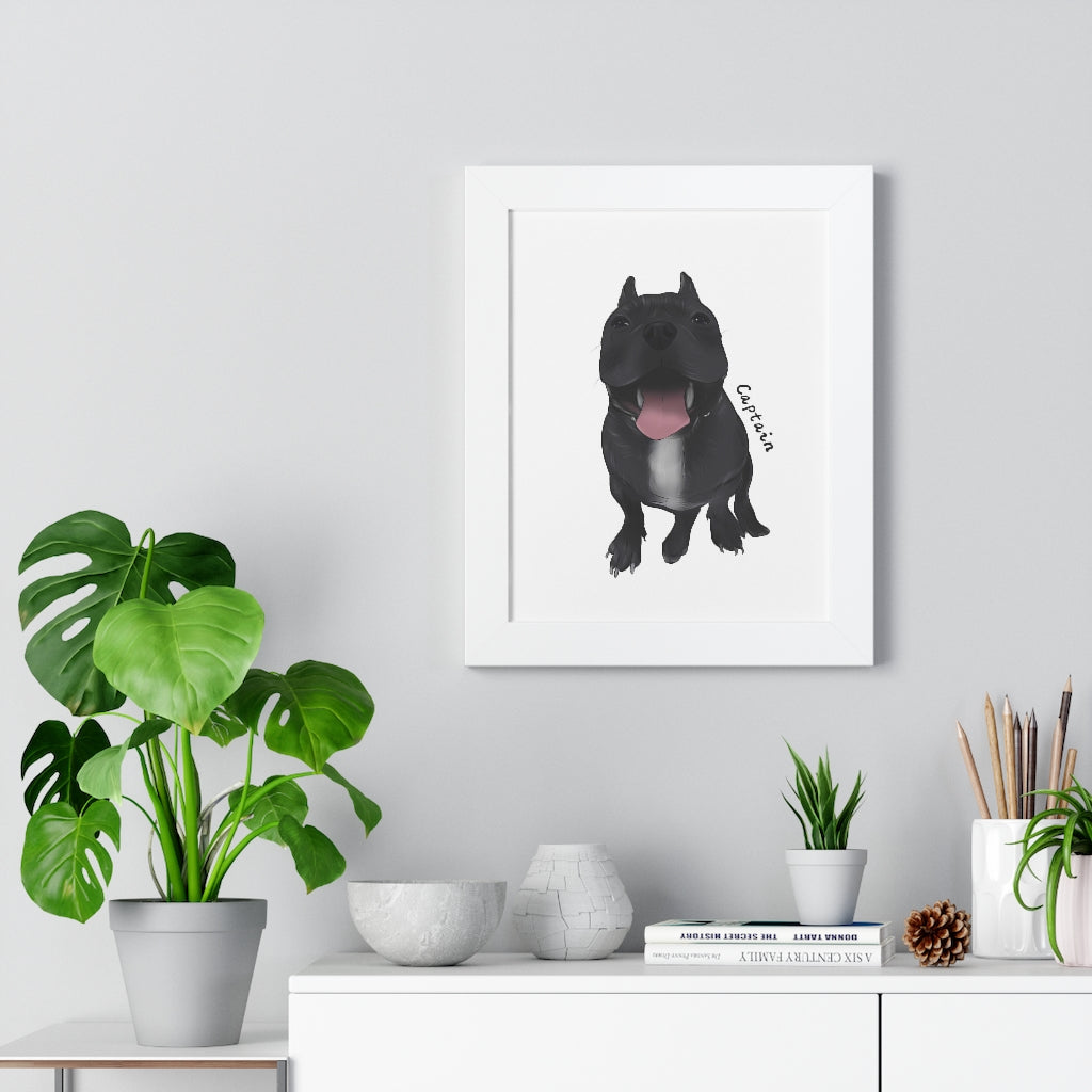Framed Vertical Poster