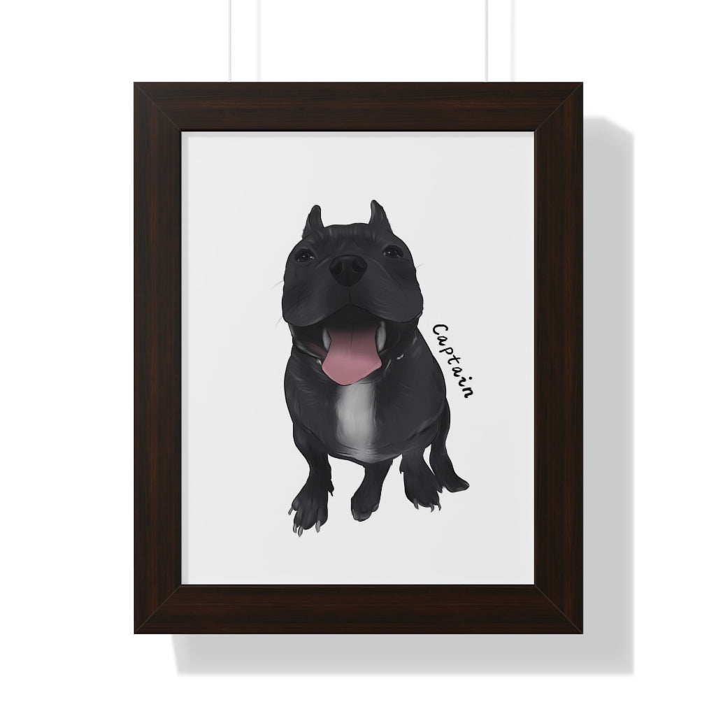 Framed Vertical Poster