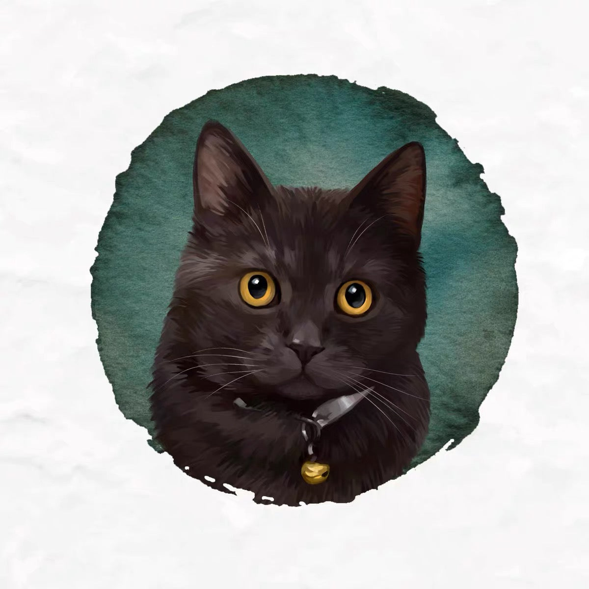 Custom Impasto pet portraits