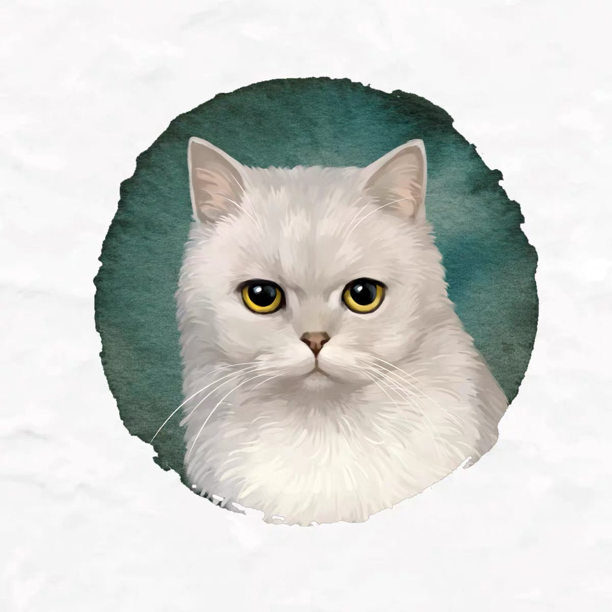 Custom Impasto pet portraits