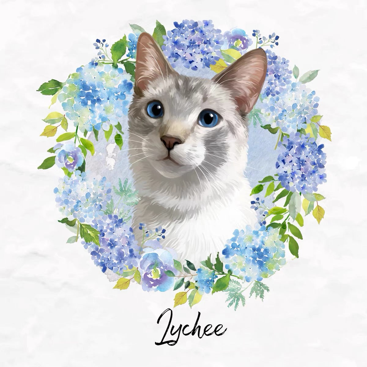 Custom Impasto pet portraits
