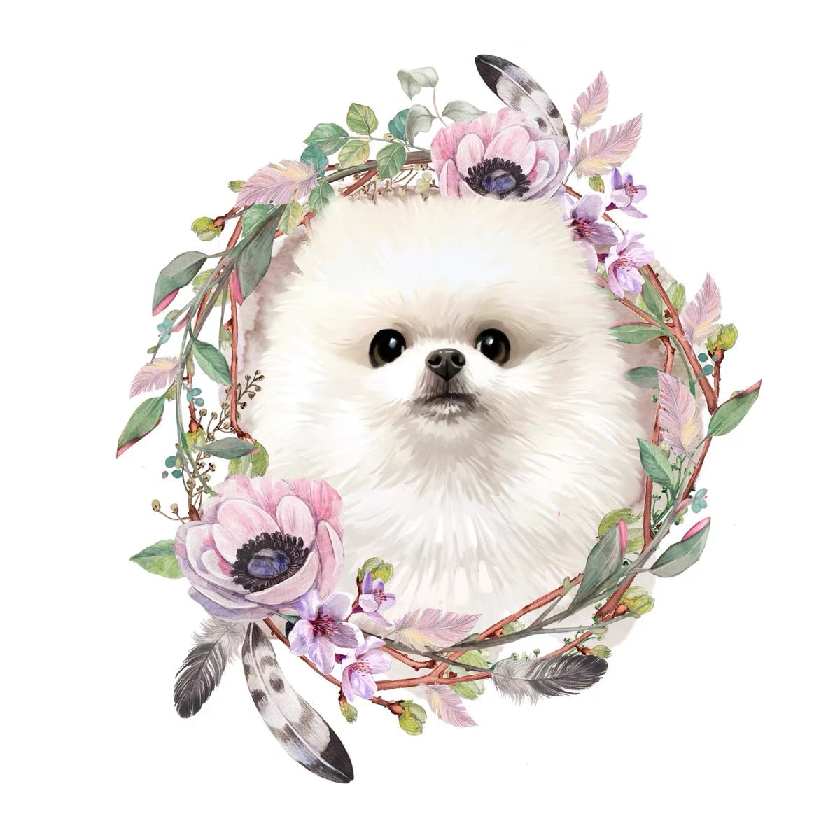 Custom Impasto pet portraits