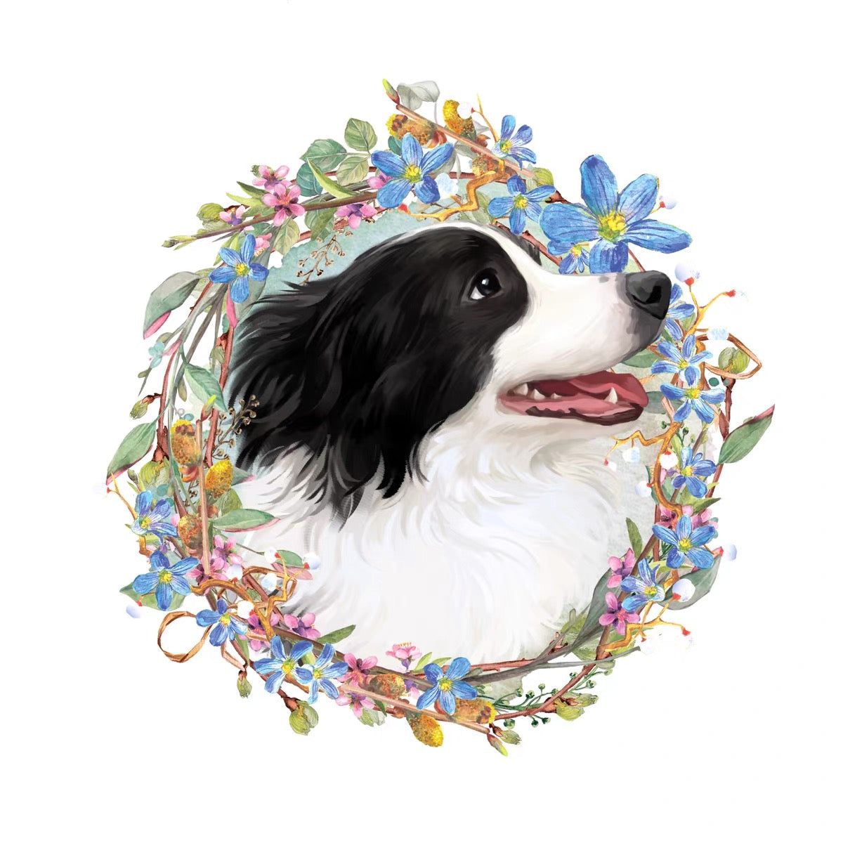 Custom Impasto pet portraits
