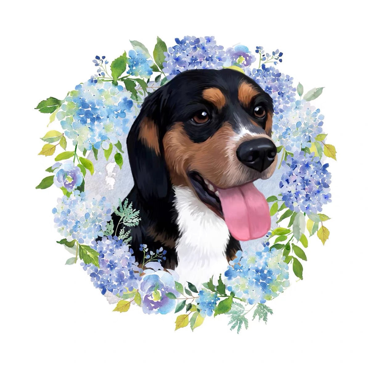 Custom Impasto pet portraits