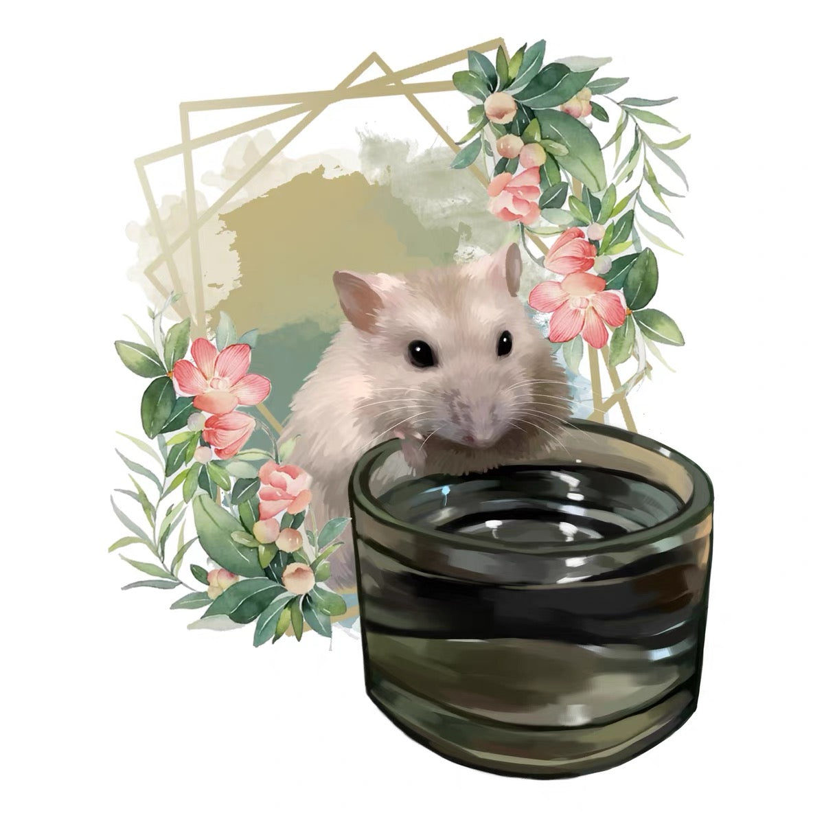 Custom Impasto pet portraits