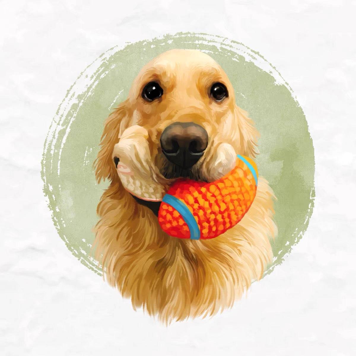 Custom Impasto pet portraits