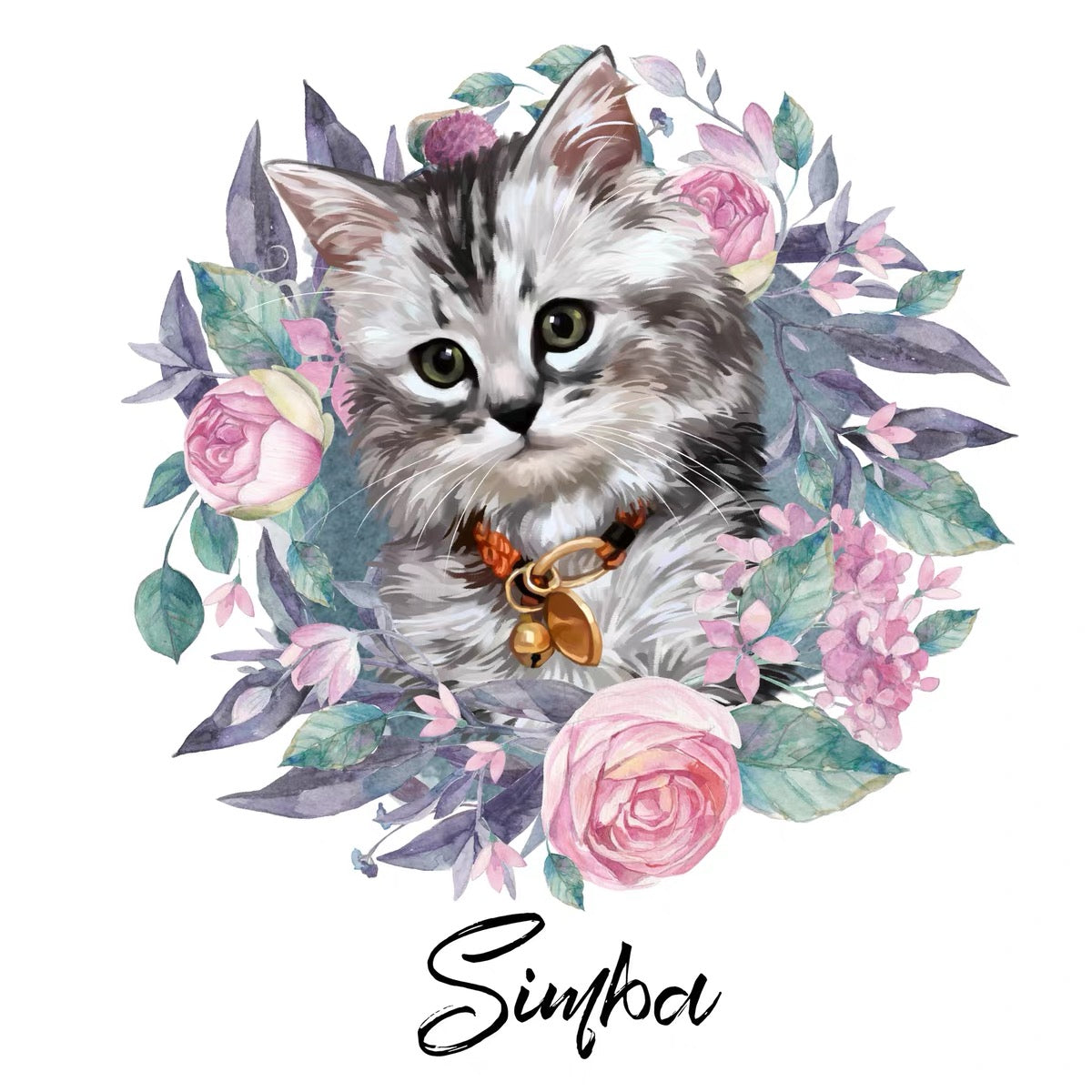 Custom Impasto pet portraits