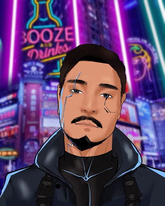 Custom cyberpunk portraits