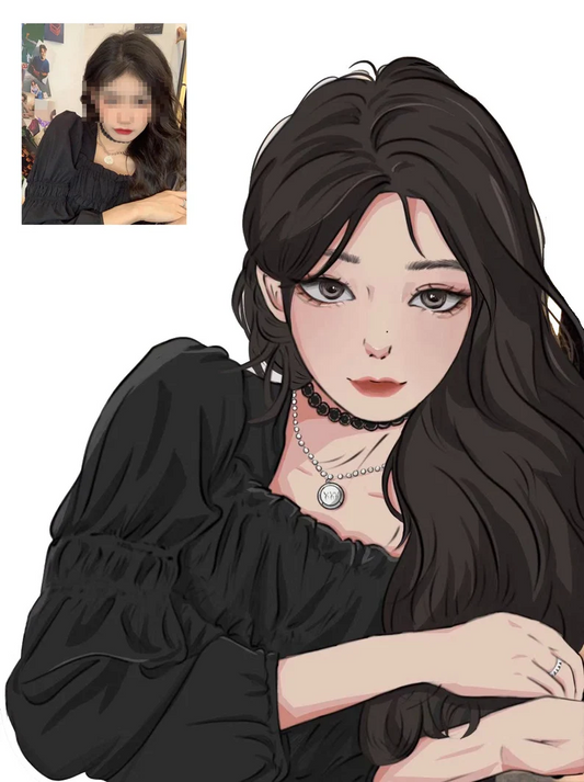 Custom romantic portraits